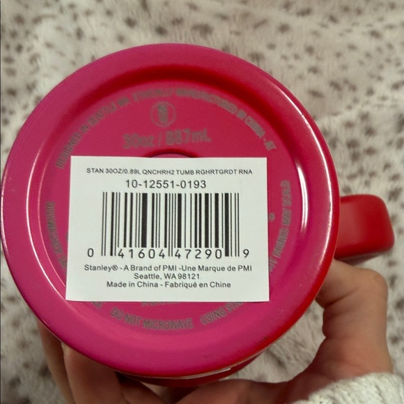 Stanley Red and Pink Quencher Tumbler valentine’s Day edition, 2026 - Picture 8 of 8